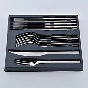 WMF Nuova 德國 316 不鏽鋼牛排餐具組 牛排刀 牛排叉 餐刀 餐叉 12入