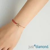 【Just Diamond】Rosy wishes-星星 鑽石手鍊