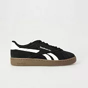 Reebok Club C Grounds UK [100033053] 男女 休閒鞋 復古 麂皮 焦糖底 舒適 黑白棕