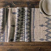 《danica》Heirloom棉麻桌旗(謎團) | 餐桌布 桌巾 桌飾襯布