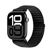 DUX DUCIS Apple Watch YE 尼龍編織錶帶 手錶帶 回環錶帶 長度自由調整 -黑色-38/40/41/42(十代)m