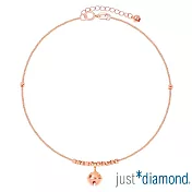 【Just Diamond】鈴音雅語 18K玫瑰金手鍊(網路限定)