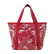 agnes b. heart星星防水迷你包- 紅