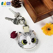 【rue de mode】【與麥子們攜手合作】萌貓真皮鑰匙圈 第三彈