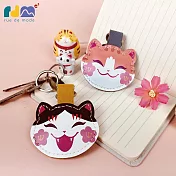 【rue de mode】【與麥子們攜手合作】吉祥夥伴真皮鑰匙圈