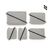 【LOJEL】 ORDO 旅遊收納組(5入裝)- 灰白色