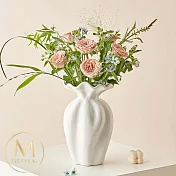【Floral M】法式千金艾蜜莉復古陶瓷花瓶
