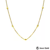 JoveGold漾金飾 美麗日記黃金項鍊