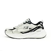 Skechers Edgeride [150493NTBK] 女 慢跑鞋 彈力 支撐 緩震 米黑