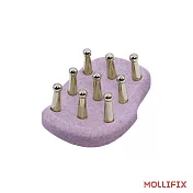 【IMPHY】多功能弧線頭皮按摩器 FF (2色可選) 芋頭紫