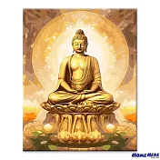 [HOMEHERE] DIY數字油畫/ 如來佛祖 蓮花座