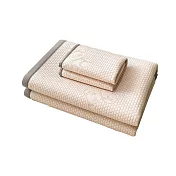 涼感豆豆冰絲提花床墊 兩種尺寸同一價格 附同款枕頭套(床蓆/床墊/涼感床墊/涼感枕頭) 冰豆玉-雙人