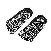 【澳洲 BAHE】五指防滑訓練襪 炭灰