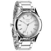 NIXON The CAMDEN 耀星騎士時尚運動腕錶-銀