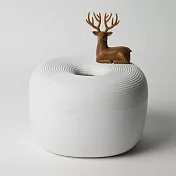 QUALY｜鵝卵石衛生紙盒-S (森林鹿)