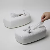 QUALY｜鵝卵石衛生紙盒-L (邦妮兔)