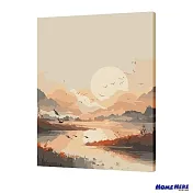 [HOMEHERE] DIY數字油畫/ 日出江南