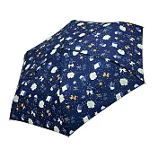 【RAINSTORY】Starry Life抗UV手開輕細口紅傘(藍)