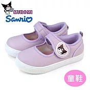 【HELLO KITTY】童鞋 男女童 SANRIO三麗鷗 酷洛米 醜魚漢頓 休閒鞋 室內鞋 幼稚園 安親班 台灣製 16 紫色