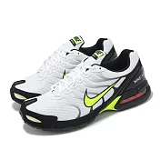 Nike 慢跑鞋 Air Max Torch 4 男鞋 白 黑 螢光黃 氣墊 運動鞋 CK0061-100 26cm WHITE/VOLT BLACK