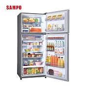 【SAMPO聲寶】535公升極光鈦變頻鋼板雙門冰箱 SR-C53D(S9) ✔基本安裝✔舊機回收