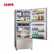 【SAMPO聲寶】605公升變頻三門冰箱 SR-F61DV(Y7) ✔基本安裝✔舊機回收