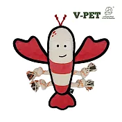 V-PET海洋勇士可愛狗狗玩具 龍蝦 西當普利斯龍蝦