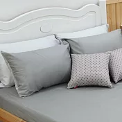 【麗塔寢飾】40支紗精梳棉 美式信封枕套組 艾草