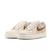 NIKE AIR FORCE 1 07 男休閒鞋-IB8865221 US7.5 淺棕色