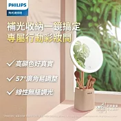 【飛利浦 PHILIPS】66204 悅顏妝鏡燈-粉