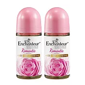 Enchanteur 艾詩 香水抑味滾珠露50ml(2入) 玫瑰茉莉(粉)