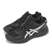 Asics 籃球鞋 GEL-Fastblaze 男女鞋 白金系列 黑 銀 低筒 室外 耐磨 亞瑟士 1063A109001 24.5cm BLACK/SILVER