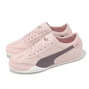 Puma 休閒鞋 Bella UT LEA 女鞋 粉紅 復古 40525603 23cm PINK/WHITE