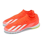 adidas 足球鞋 X Crazyfast League TF 男鞋 紅 白 支撐 緩震 運動鞋 愛迪達 IF0699 27cm RED/WHITE