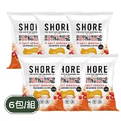 【PALIER】SHORE 英國海藻脆片6入組(是拉差甜辣醬)