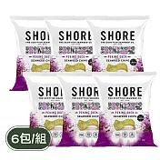 【PALIER】SHORE 英國海藻脆片6入組(北京烤鴨)