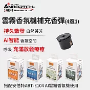 【安伯特】雲霧香氛機補充香彈 (香氛機 氣氛燈) 沁藍海洋