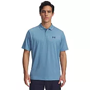 Under Armour 男 Matchplay 短POLO-1377374-418 L 藍色