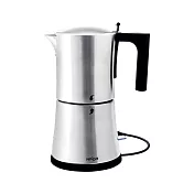 日本NICOH 不鏽鋼電摩卡咖啡壺3-6份MK-06 銀色