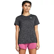 Under Armour 女 Tech Twist 短T-Shirt-1384230-001 L 灰色