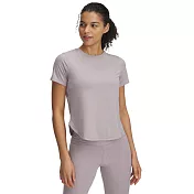 Under Armour 女 Launch Elite 短T-Shirt-1389564-009 S 粉紅色