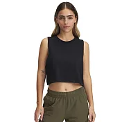 Under Armour 女 Rival 背心-1389718-001 L 黑色