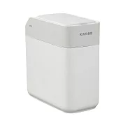 ROOMMI Handsfree 充電滑蓋感應垃圾桶 12L 極簡灰白