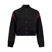 Under Armour 女 LNY Bomber 外套-6006011-001 L 黑色