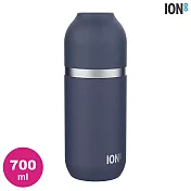 ION8 Flask Insulated Steel 保溫水壺I8FS700 / 磁吸杯蓋 700ml (保溫瓶 保溫杯 雙層隔熱) 海軍藍