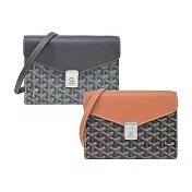 GOYARD CHYPRE 翻蓋信封斜背包-任選色 灰