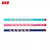 SKB IP-1502 大三角洞洞鉛筆 顏色隨機出 2B