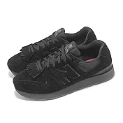 New Balance NB 休閒鞋 WL996T V2 女鞋 黑 麂皮 復古 支撐 紐巴倫 WL996TK2-B 23cm BLACK