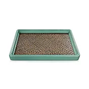 【C’est Chic】柿合緣手編藤面方茶盤-幅39cm-3色可選 風化藍綠