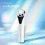 【Obeauty 奧緹】水光煥活美顏儀-冷熱美容儀/深層清潔/熱敷導入儀/臉部按摩(UFS-274) 白色